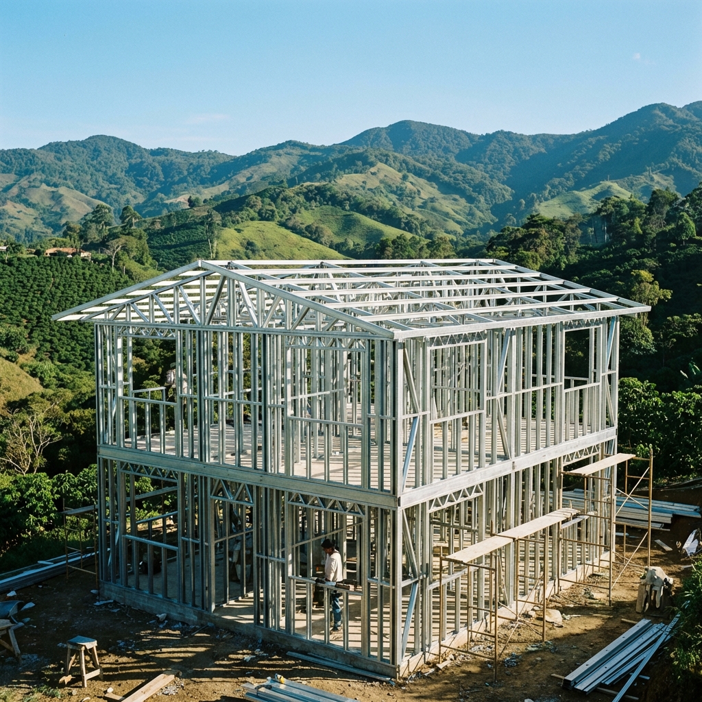Construcción Steel Framing en Colombia